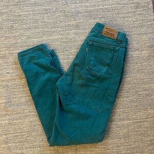 Vintage Levi’s 900 Series Green Jeans Size 9